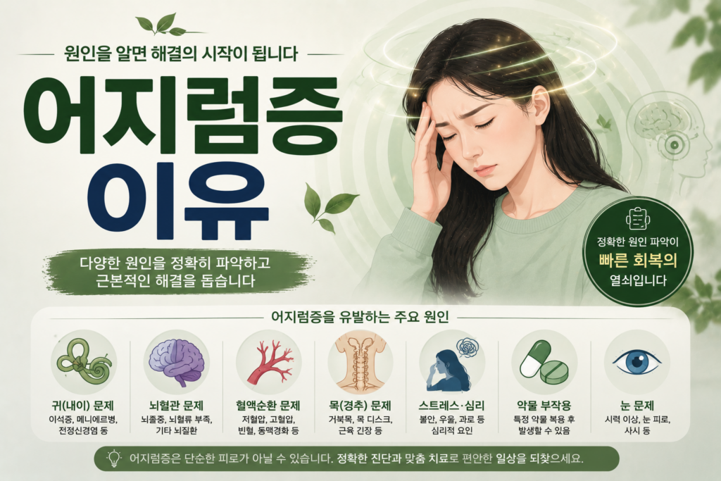 어지럼증 이유