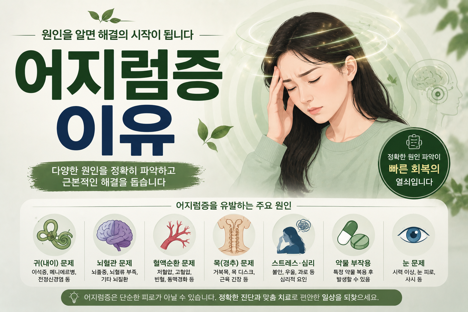 어지럼증이유 — 원인과 치료